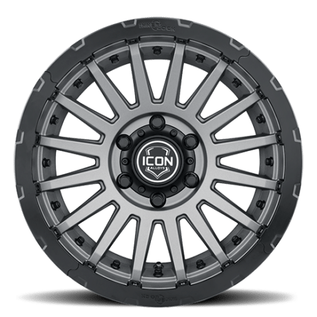 JK/JL/JT (17×8.5) 5x RECON PRO CHARCOAL 5×5 -6 OFFSET