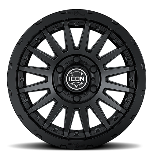 (17×8.5) 4x RECON PRO SATIN BLACK 6×5.5 (0 OFFSET)