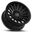 LC300 (17x8.5) 4x RECON PRO SATIN BLACK 6x5.5 +25 OFFSET - Image 2