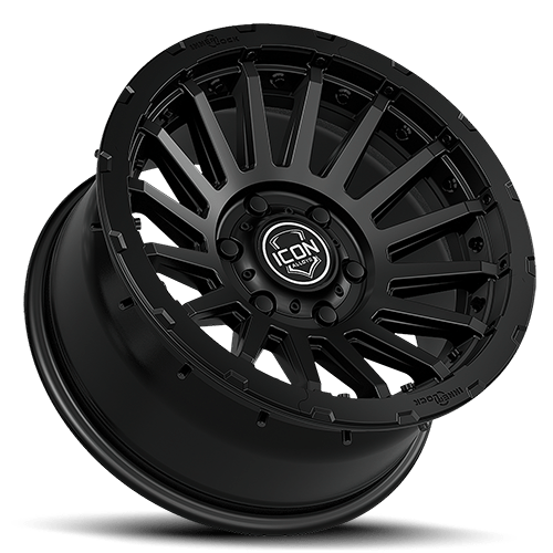LC300 (17×8.5) 4x RECON PRO SATIN BLACK 6×5.5 +25 OFFSET