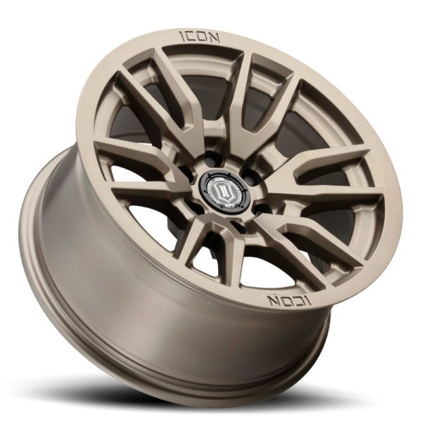 (17×8.50) 4x VECTOR6 BRONZE 6×5.5″ (0 OFFSET)