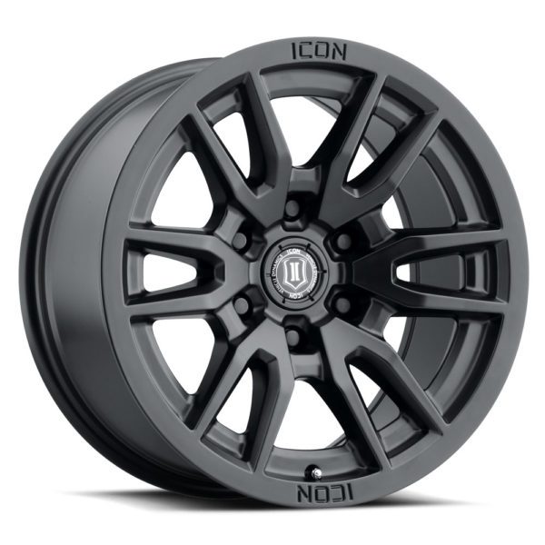 F-150/RAPTOR/EXPEDITION (17×8.50) 4 x VECTOR6 SATIN BLACK 6×135