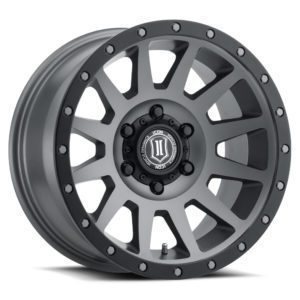 (17×8.50) 4x COMPRESSION TITANIUM 6×5.5″ (0 OFFSET)