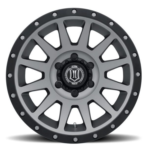(17×8.50) 4x COMPRESSION TITANIUM 6×5.5″ (0 OFFSET)