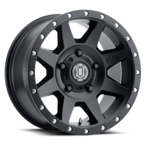 JK/JL/JT (17×8.50) 5 x REBOUND SATIN BLACK 5×5 -6 OFFSET
