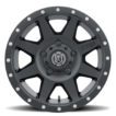 JK/JL/JT (17×8.50) 5 x REBOUND SATIN BLACK 5×5 -6 OFFSET - Image 2
