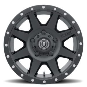 JK/JL/JT (17×8.50) 5 x REBOUND SATIN BLACK 5×5 -6 OFFSET