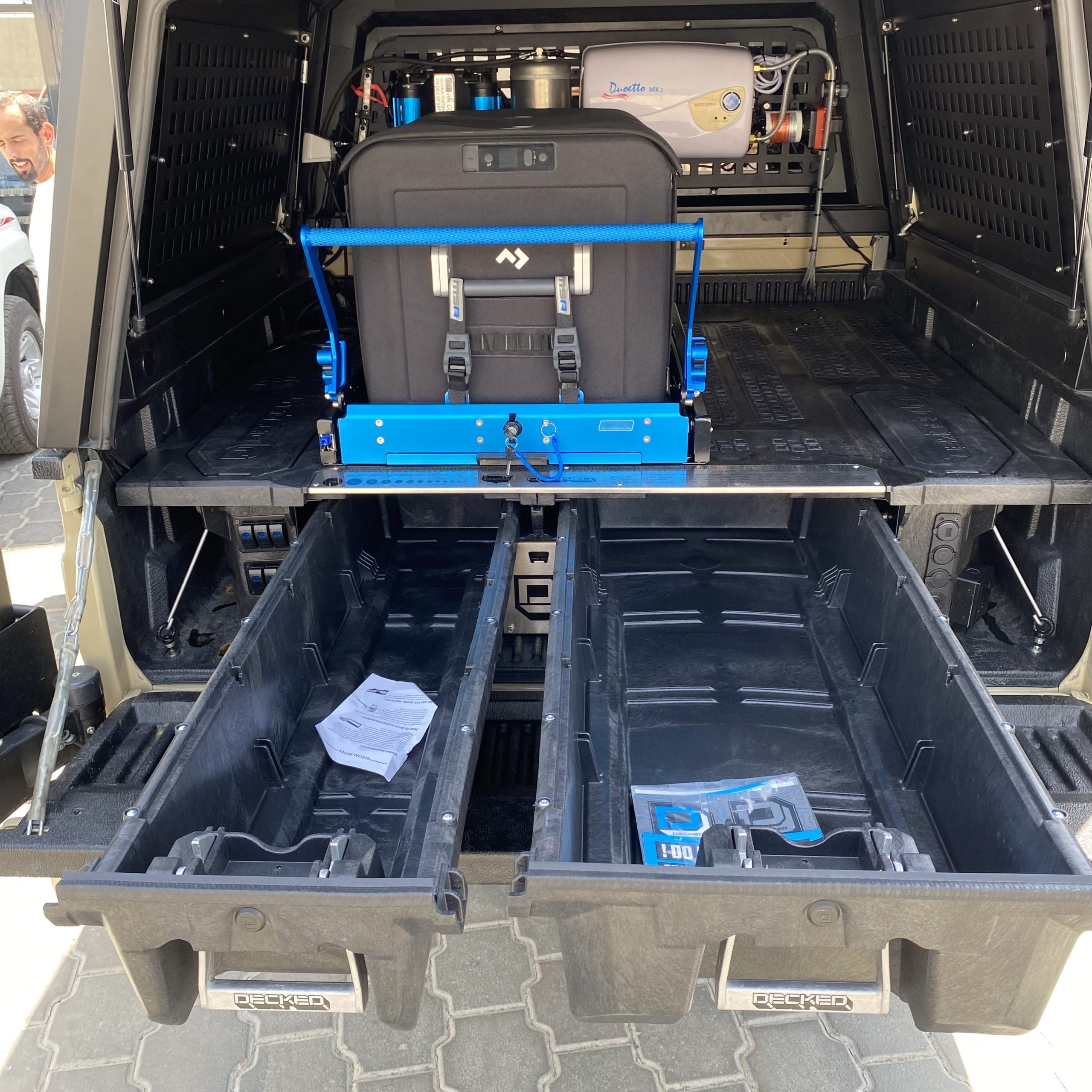 LC79 Double-Cab 2013+ DECKED DRAWER SYSTEM Legacy
