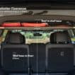 LC200 Standalone Rear Roof Shelf  [With Small Side Molle Panels] - Image 7