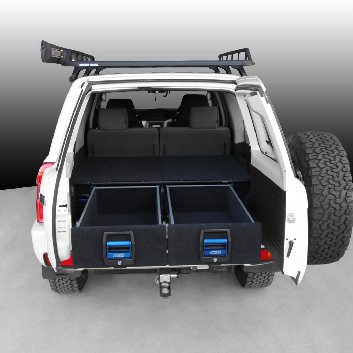 Y61 4 Door COMPLETE DUAL STORAGE DRAWER KIT