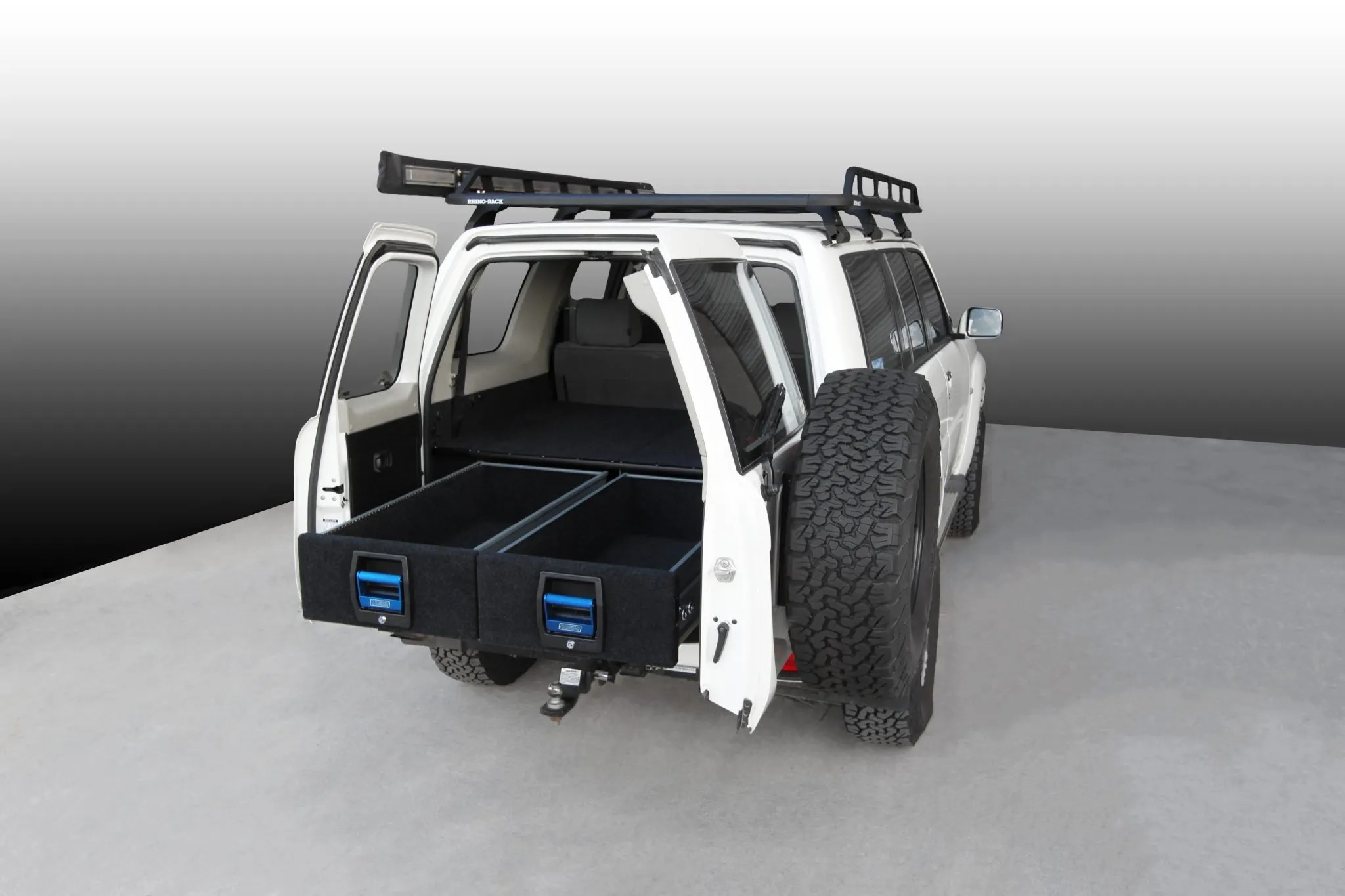 Y61 4 Door COMPLETE DUAL STORAGE DRAWER KIT