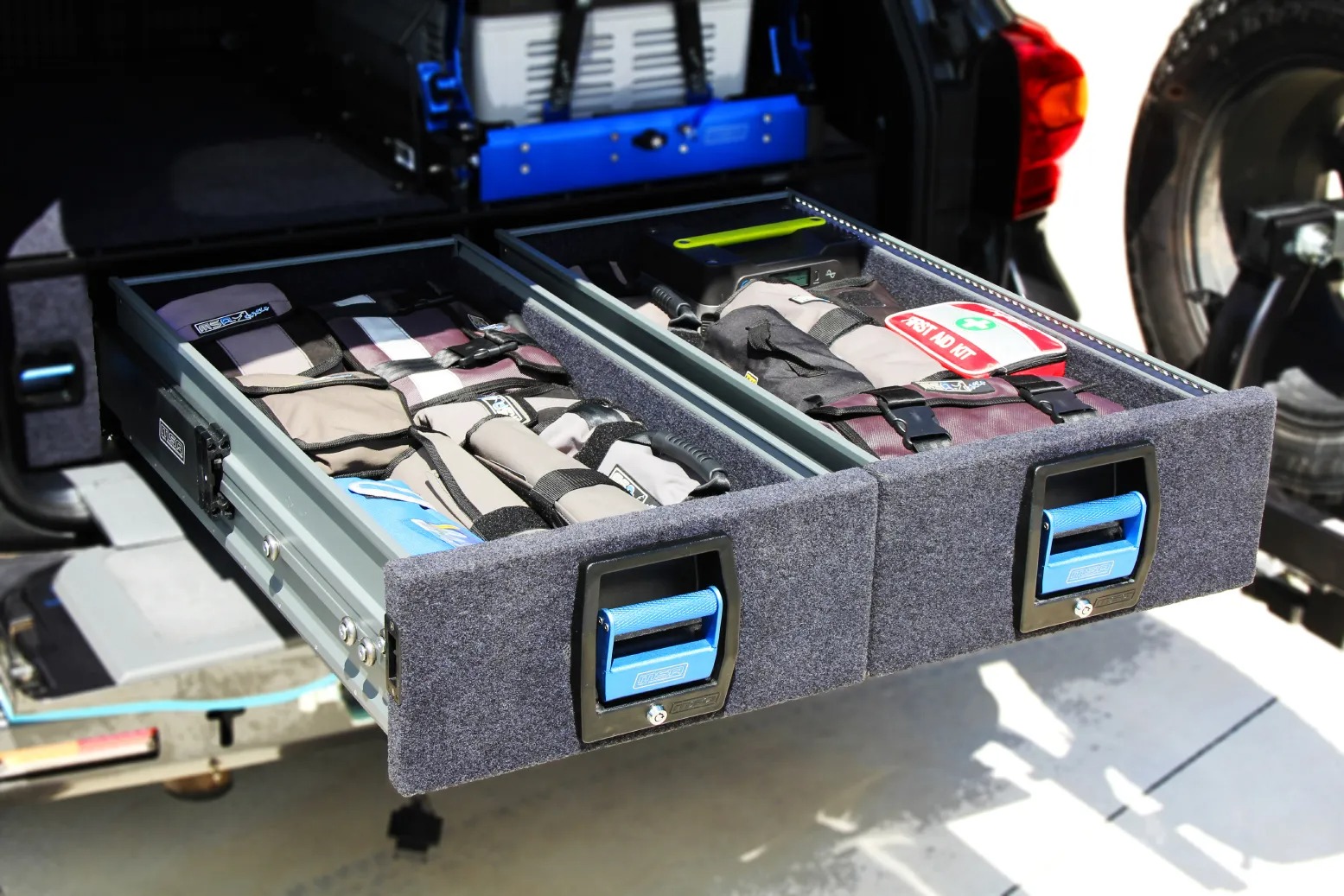 LC300 COMPLETE DUAL STORAGE DRAWER KIT 2021+