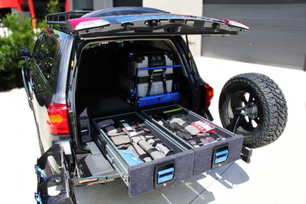 LC300 COMPLETE DUAL STORAGE DRAWER KIT 2021+