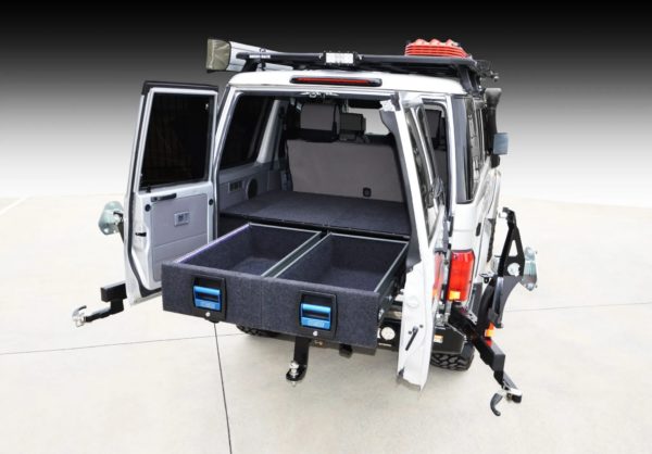 LC76 COMPLETE DUAL STORAGE DRAWER KIT 2007+