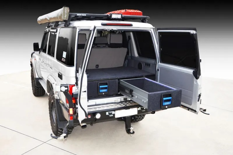 LC76 COMPLETE DUAL STORAGE DRAWER KIT 2007+