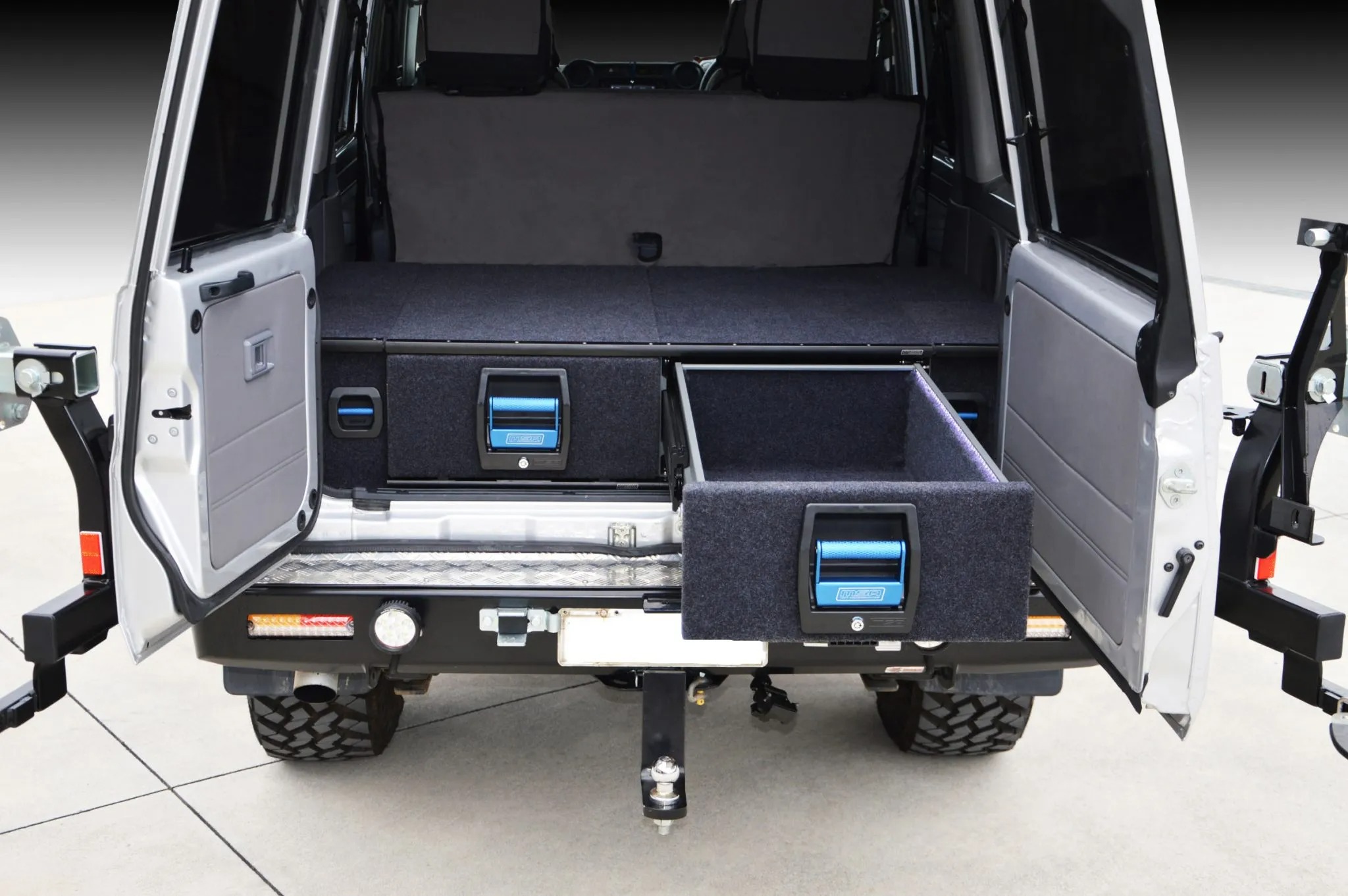 LC76 COMPLETE DUAL STORAGE DRAWER KIT 2007+