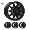 LC300 (18X9) 4x INVADER WHEELS (6/139) +30 OFFSET