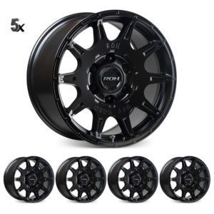 PRADO (17X9) 5x INVADER WHEELS (6/139)