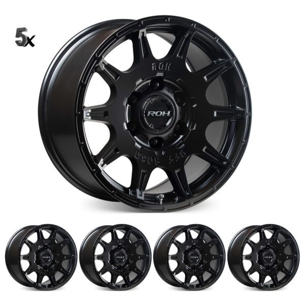 FJ (17X9) 5x INVADER WHEELS (6/139) +25 OFFSET