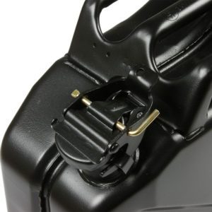 20L JERRY CAN – BLACK STEEL FINISH