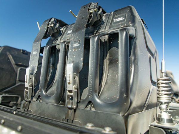 DOUBLE JERRY CAN HOLDER – BY FRONT RUNNER