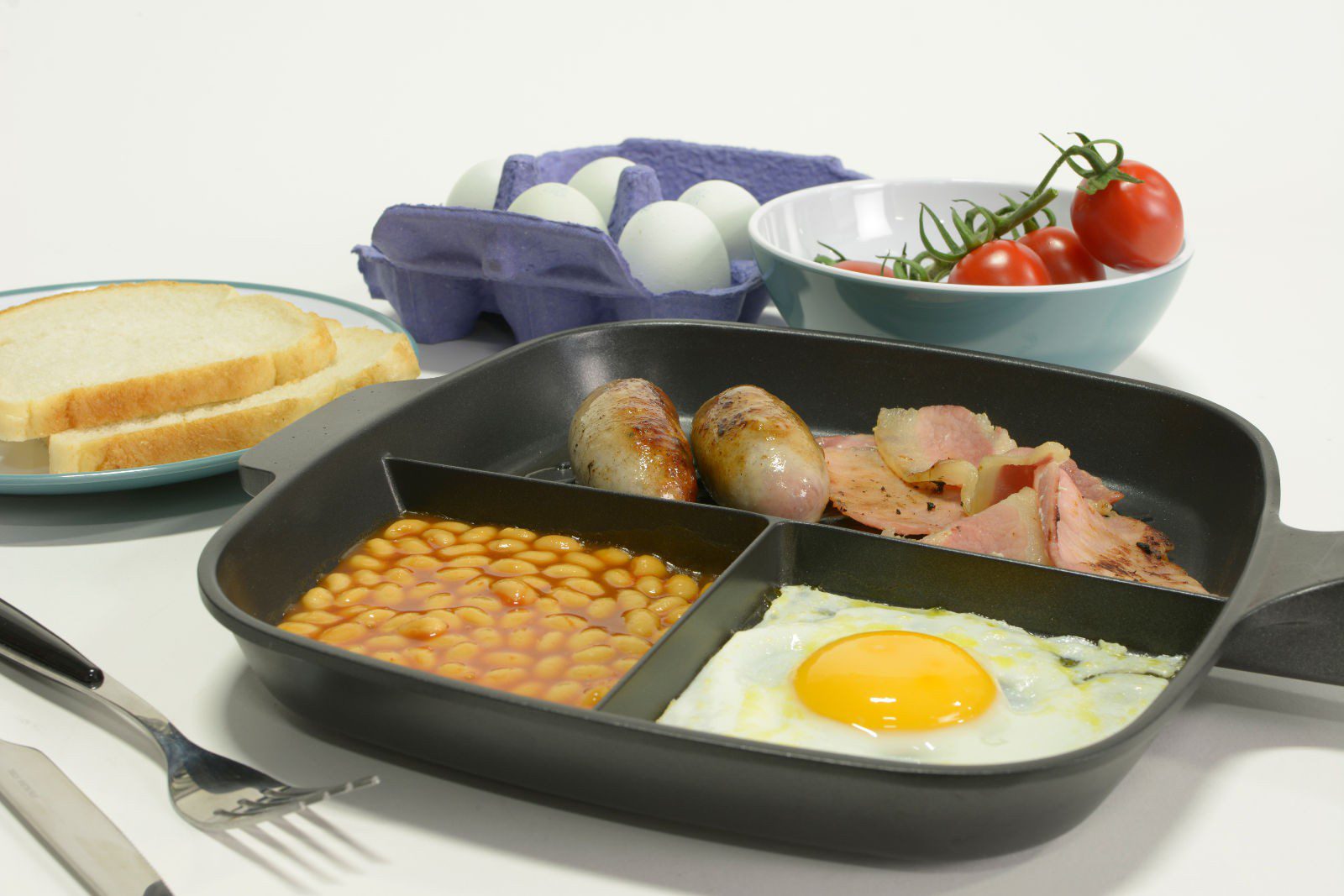 Kampa Trio 3 Section Frying Pan