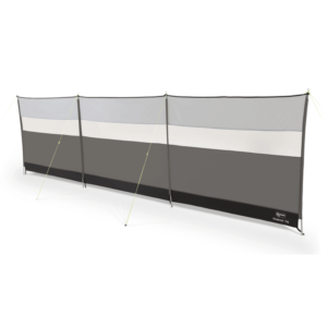 Dometic A Four pole windbreak to keep the wind off