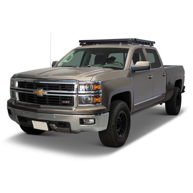 SILVERADO/SIERRA 1500/2500HD (1358mm) CREW CAB (2014-2018) SLIMLINE II ROOF RACK KIT – KRCS011T