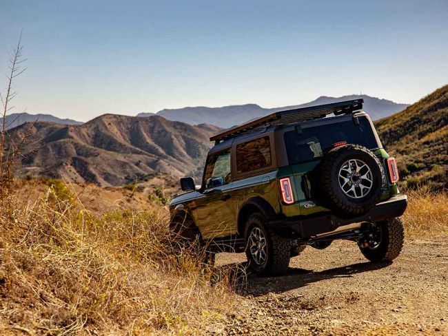 BRONCO 2 DOOR (2022-CURRENT) SLIMLINE II ROOF RACK KIT| KRFB005T