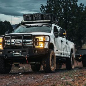 SUPER DUTY F250-F350 (1999-CURRENT) SLIMLINE II ROOF RACK KIT / LOW PROFILE – KRFF010T