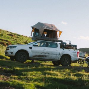 RANGER T6 4TH GEN (2019-2022) SLIMLINE II ROOF RACK KIT / LOW PROFILE – KRFM011T
