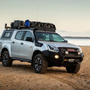D-MAX RT50/85/2ND GEN DC (2012-2019) SLIMLINE II ROOF RACK KIT – KRID008T