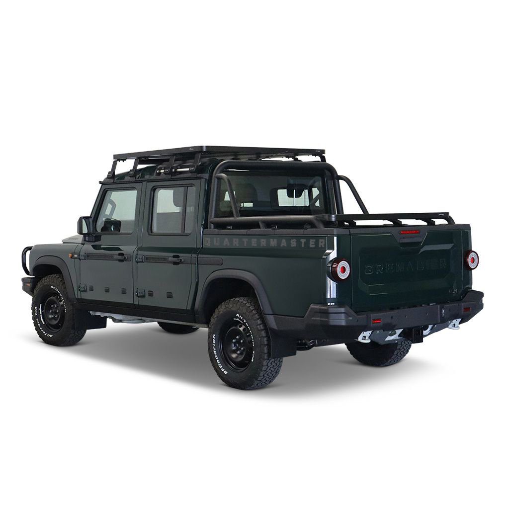 INEOS GRENADIER QUARTERMASTER (2023-CURRENT) ROLLER TONNEAU COVER SLIMLINE II LOAD BED RACK KIT | KRIG005T