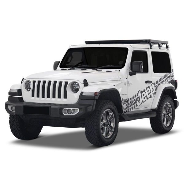 WRANGLER JL 2 DOOR (2018-CURRENT) SLIMLINE II 1/2 ROOF RACK KIT – KRJW026T