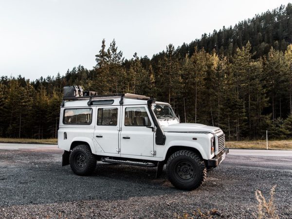 DEFENDER 110 (1983-2016) SLIMLINE II 3/4 ROOF RACK KIT / TALL – KRLD030L