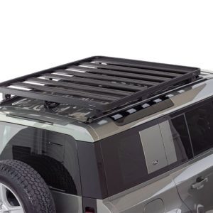 NEW DEFENDER 110 W/OEM TRACKS SLIMLINE II ROOF RACK KIT – KRLD037T