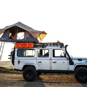 DEFENDER 110 (1983-2016) SLIMLINE II ROOF RACK KIT / TALL – KRLDT03L