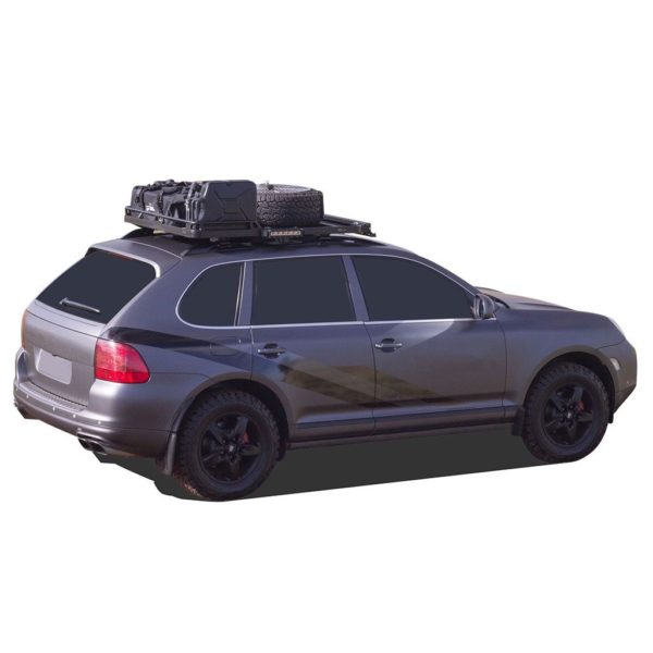 PORSCHE CAYENNE (2002-2010) SLIMLINE II ROOF RAIL RACK KIT – KRPC003T