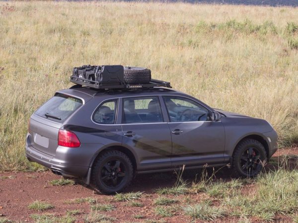 PORSCHE CAYENNE (2002-2010) SLIMLINE II ROOF RAIL RACK KIT – KRPC003T