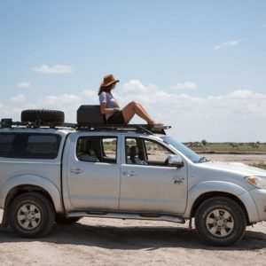HILUX (2005 – 2015)  (1358mm) SLIMLINE II ROOF RACK KIT – KRTH010T