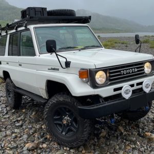 LC76 (2166mm) SLIMLINE II (3/4)  ROOF RACK KIT – KRTL026L