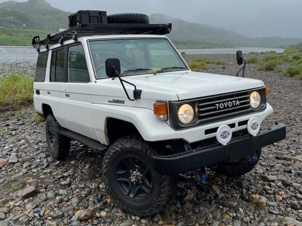 LC76 (2166mm) SLIMLINE II (3/4)  ROOF RACK KIT – KRTL026L