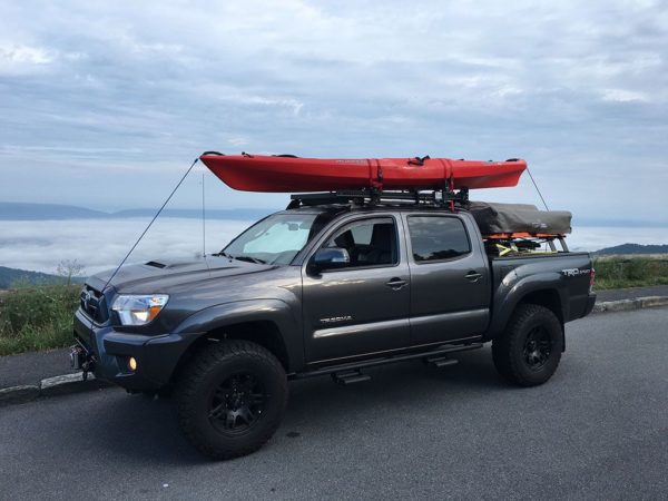 TACOMA (2005-CURRENT) (1156mm) LOW PROFILE SLIMLINE II ROOF RACK KIT – KRTT005T