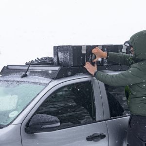 HILUX (2015 – CURRENT) SLIMSPORT ROOF RACK KIT WITH ACCESSORIES