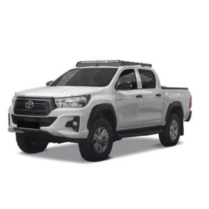 TOYOTA HILUX DC (2015-2021) SLIMSPORT ROOF RACK KIT / LIGHTBAR READY – BY FRONT RUNNER