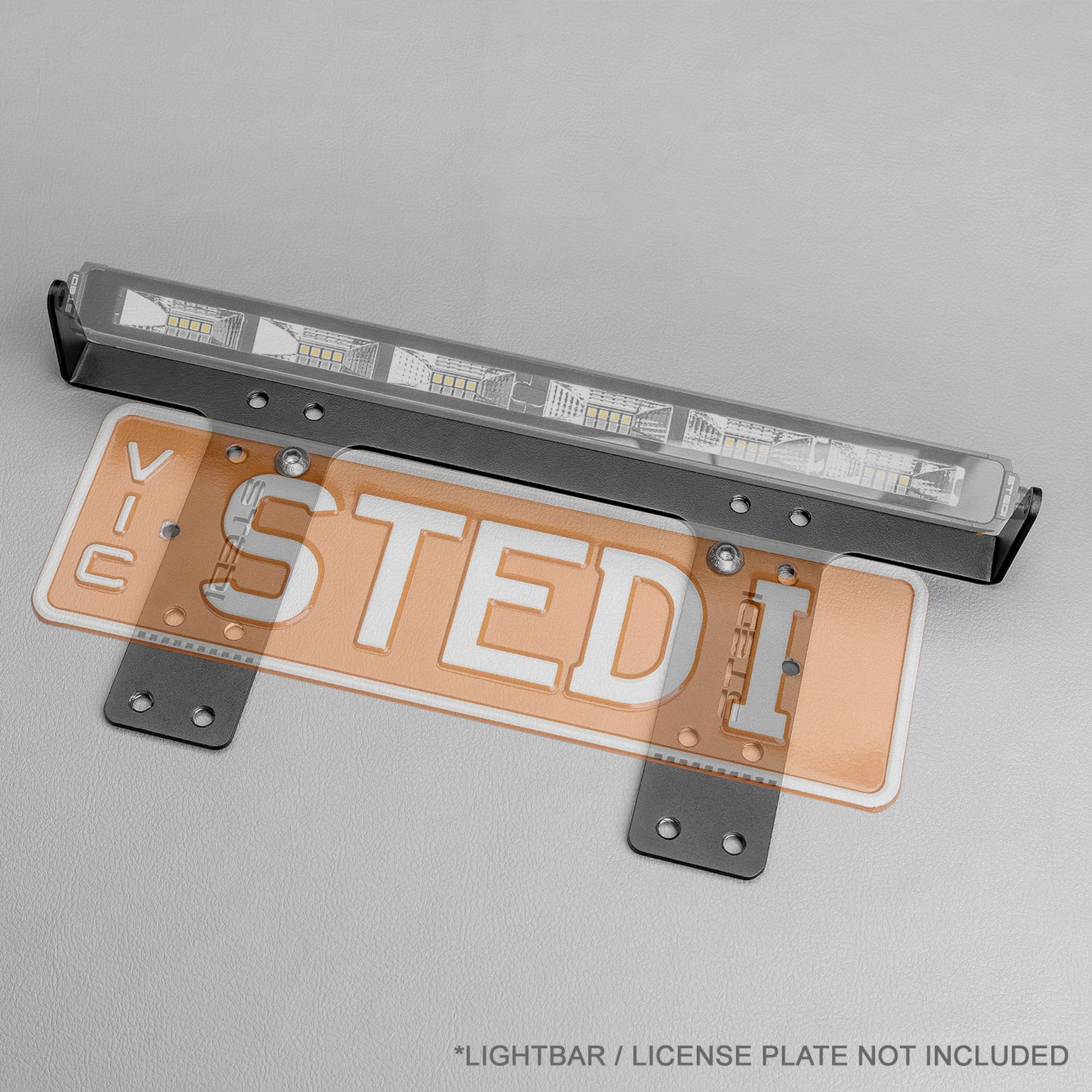 LICENSE PLATE REVERSE BRACKET (TO SUIT MICRO V2 13.9 INCH)