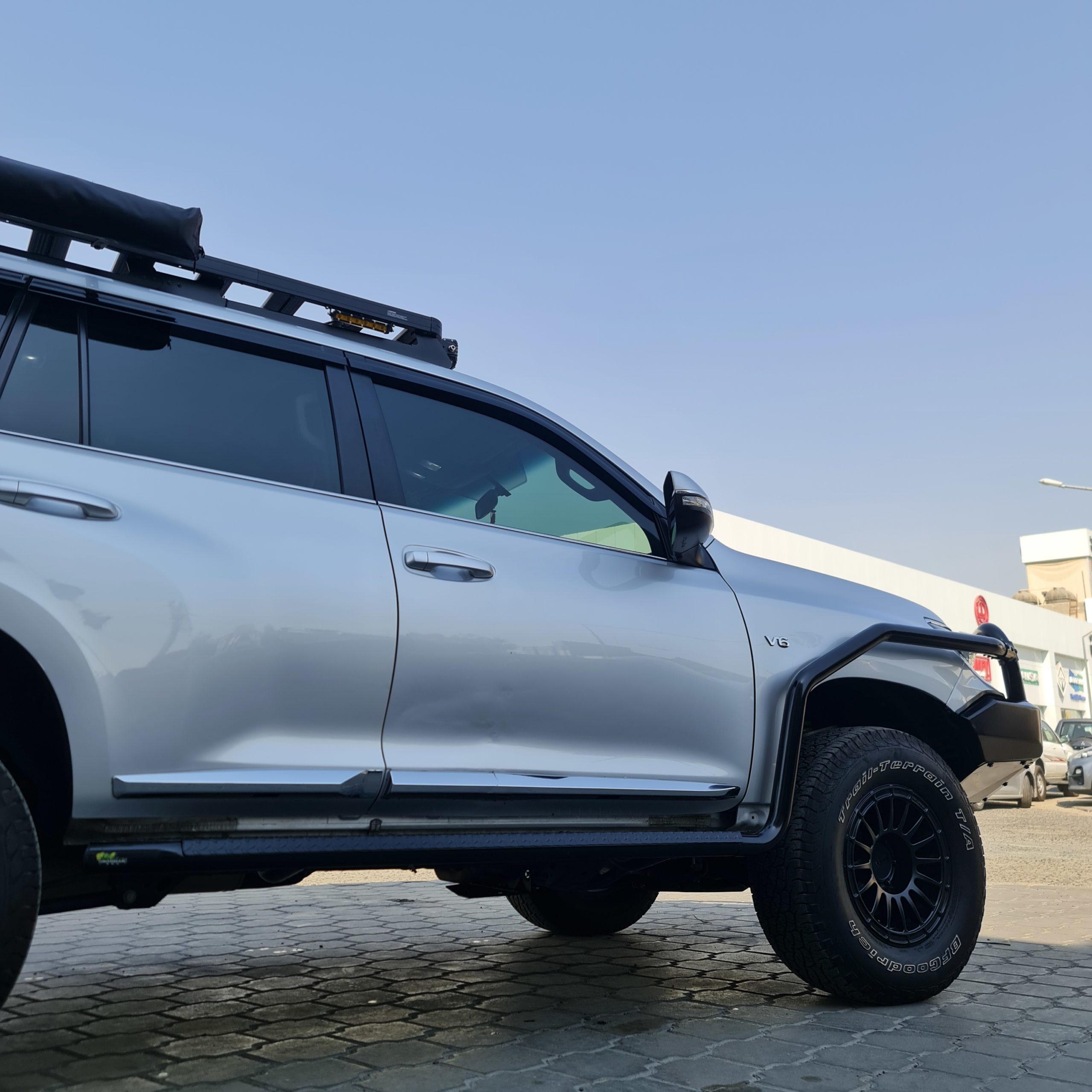 PREMIUM STEEL SIDE STEP TO SUIT TOYOTA PRADO 150 2017+
