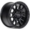 RANGER (17X9) RAID MATT BLACK 4x ALLOY WHEELS (6/139) +35 - Image 2
