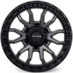 EVEREST (17X9) RAID MATT BLACK GRAPHITE 4x ALLOY WHEELS (6/139) +35 - Image 4