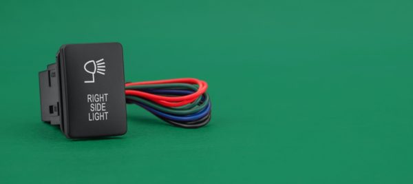 SHORT TYPE PUSH SWITCH TO SUIT TOYOTA / MITSUBISHI | RIGHT SIDE LIGHTS
